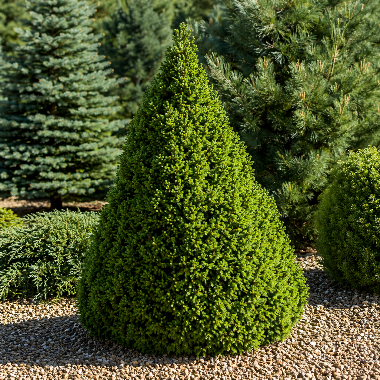 Ель канадская "Коника" Picea glauca "Conica" h 60-80 C5