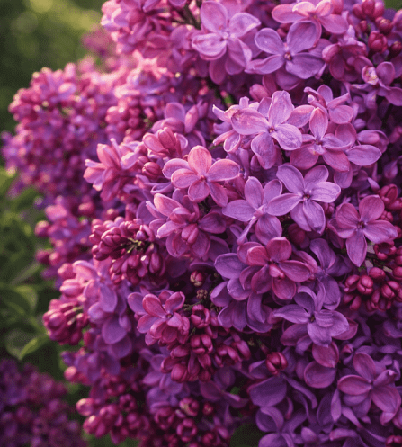 Сирень обыкновенная "Миссис Эдвард Хардинг" Syringa vulgaris "Mrs Edward Harding"
